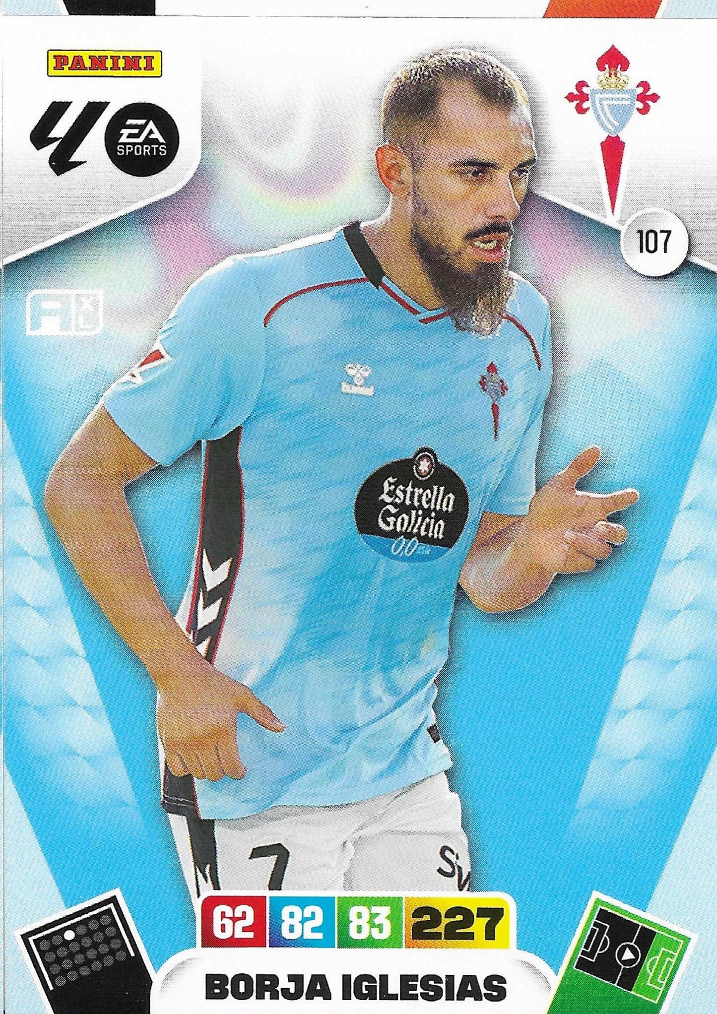 Borja Iglesias Básica (107)  - Adrenalyn XL LaLiga 2025/2026