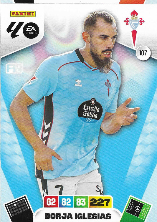 Borja Iglesias Básica (107)  - Adrenalyn XL LaLiga 2025/2026