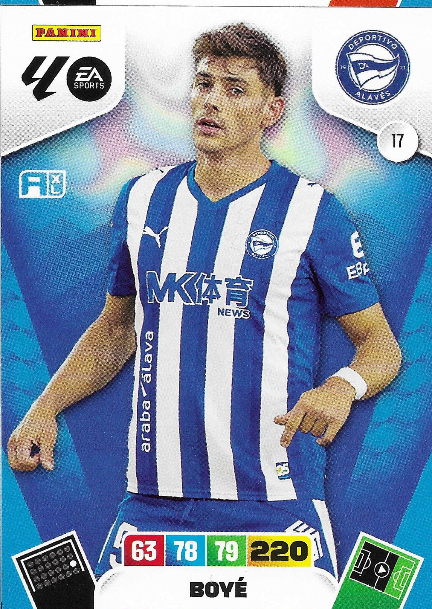 Boyé Básica (17)  - Adrenalyn XL LaLiga 2025/2026