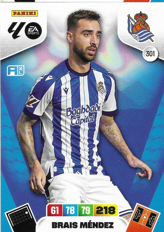 Brais Méndez Básica (301)  - Adrenalyn XL LaLiga 2025/2026