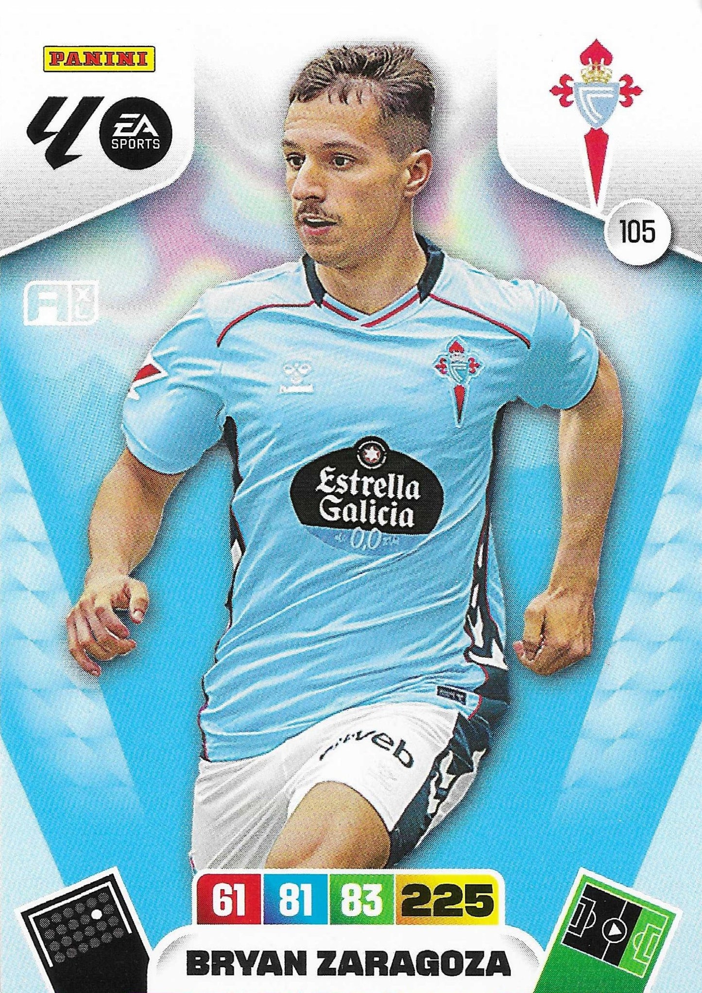 Bryan Zaragoza Básica (105)  - Adrenalyn XL LaLiga 2025/2026