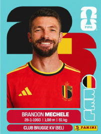 Brandon Mechele Bélgica (BEL6) - Sticker World Cup 2026