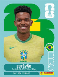 Estévão Brasil (BRA20) - Sticker World Cup 2026