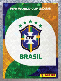 Escudo Brasil (BRA1) - Sticker World Cup 2026