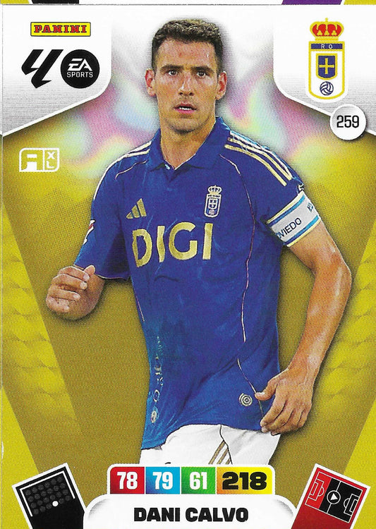 Dani Calvo Básica (259)  - Adrenalyn XL LaLiga 2025/2026