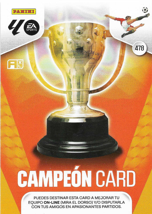 Campeón Card  (478)  - Adrenalyn XL LaLiga 2025/2026
