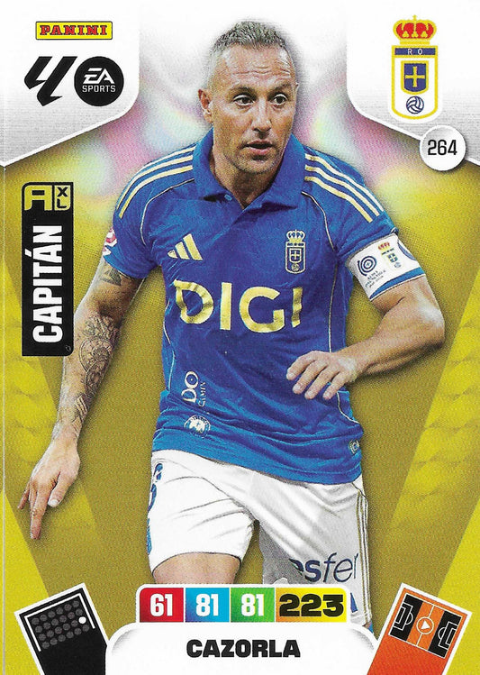Cazorla Básica (264)  - Adrenalyn XL LaLiga 2025/2026