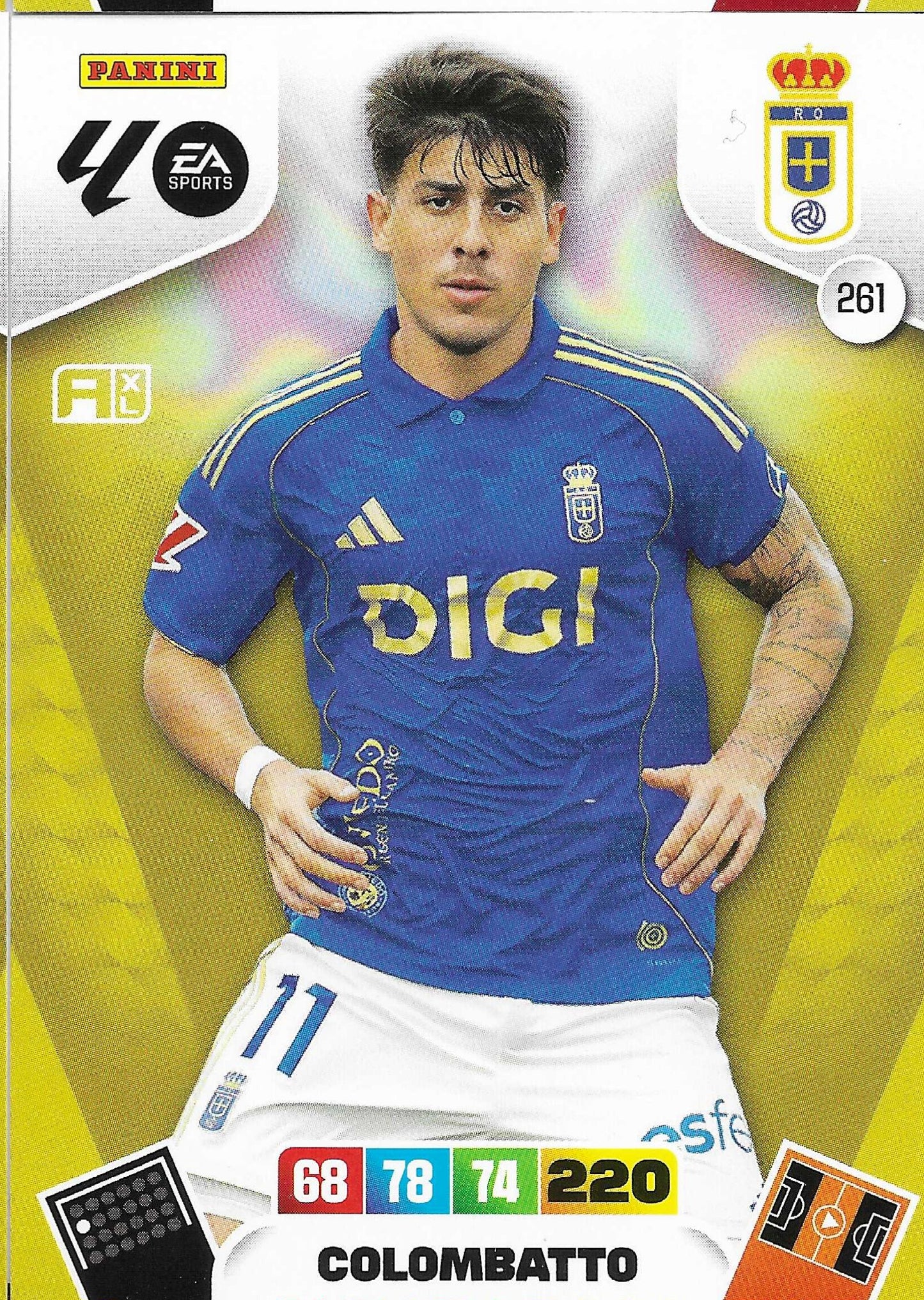 Colombatto Básica (261)  - Adrenalyn XL LaLiga 2025/2026