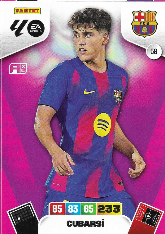Cubarsí Básica (59)  - Adrenalyn XL LaLiga 2025/2026