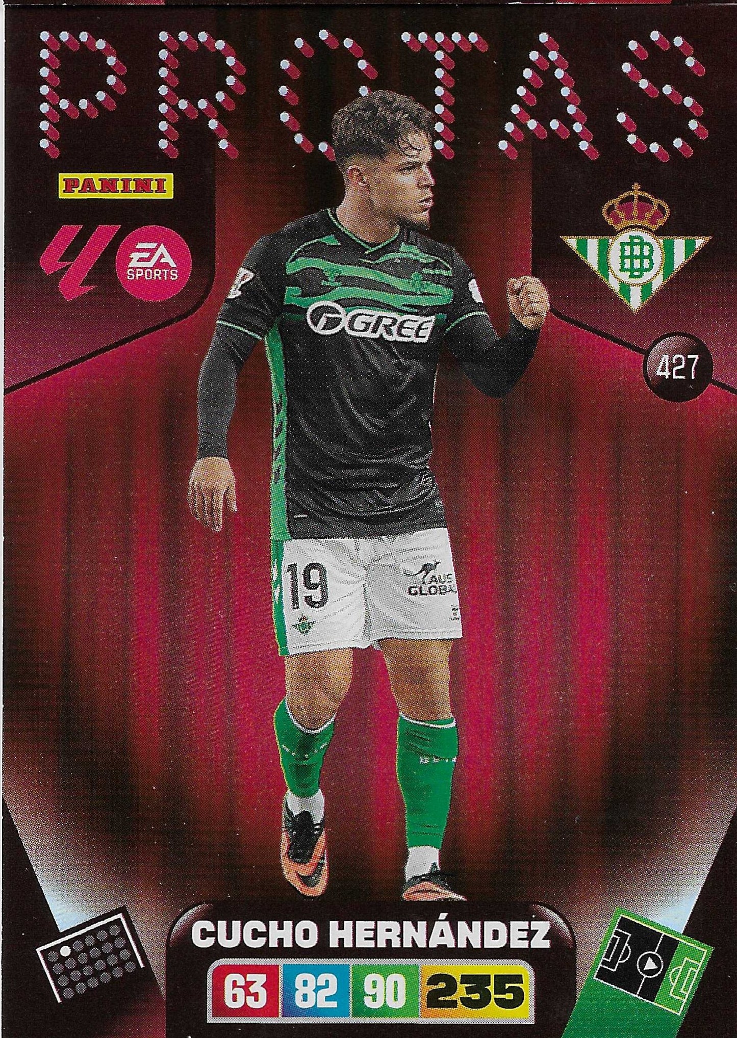 Cucho Hernández Protas (427)  - Adrenalyn XL LaLiga 2025/2026