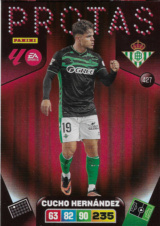 Cucho Hernández Protas (427)  - Adrenalyn XL LaLiga 2025/2026