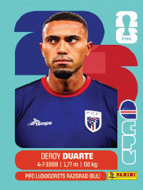Deroy Duarte Cabo Verde (CPV14) - Sticker World Cup 2026
