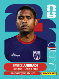 Patrick Andrade Cabo Verde (CPV11) - Sticker World Cup 2026