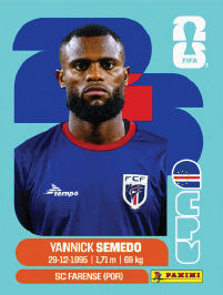 Yannick Semedo Cabo Verde (CPV9) - Sticker World Cup 2026