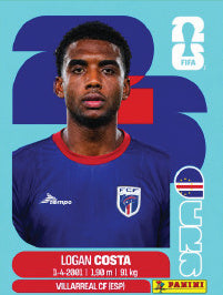 Logan Costa Cabo Verde (CPV3) - Sticker World Cup 2026