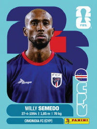 Willy Semedo Cabo Verde (CPV19) - Sticker World Cup 2026