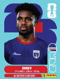 Diney Cabo Verde (CPV5) - Sticker World Cup 2026