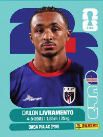Dailon Livramento Cabo Verde (CPV18) - Sticker World Cup 2026