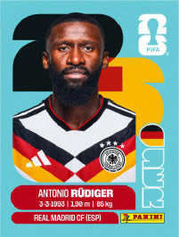 Antonio Rüdiger Alemania (GER6) - Sticker World Cup 2026