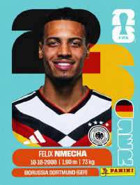 Felix Nmecha Alemania (GER12) - Sticker World Cup 2026