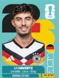 Kai Havertz Alemania (GER17) - Sticker World Cup 2026