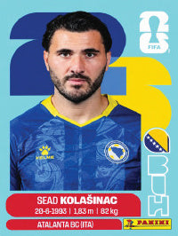 Sead Kolašinac Bosnia Y Herzegovina (BIH4) - Sticker World Cup 2026