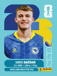 Samed Baždar Bosnia Y Herzegovina (BIH19) - Sticker World Cup 2026