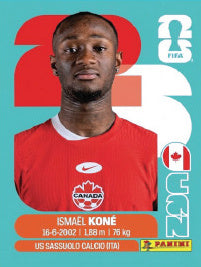 Ismaël Koné Canadá (CAN11) - Sticker World Cup 2026