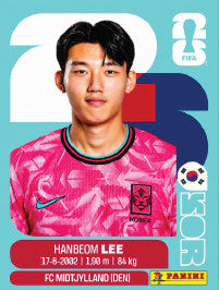Hanbeom Lee Corea Del Sur (KOR7) - Sticker World Cup 2026