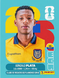 Gonzalo Plata Ecuador (ECU16) - Sticker World Cup 2026