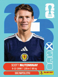 Scott Mctominay Escocia (SCO11) - Sticker World Cup 2026