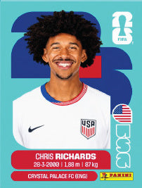 Chris Richards Estados Unidos (USA3) - Sticker World Cup 2026