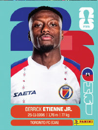 Derrick Etienne Jr. Haití (HAI15) - Sticker World Cup 2026