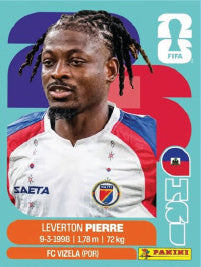 Leverton Pierre Haití (HAI10) - Sticker World Cup 2026