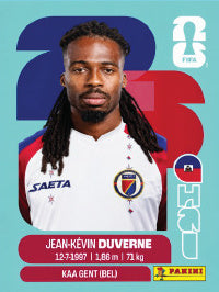 Jean-Kévin Duverne Haití (HAI5) - Sticker World Cup 2026