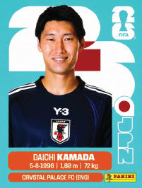 Daichi Kamada Japón (JPN11) - Sticker World Cup 2026