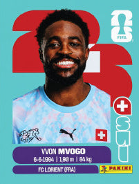 Yvon Mvogo Suiza (SUI3) - Sticker World Cup 2026