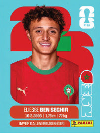 Eliesse Ben Seghir Marruecos (MAR12) - Sticker World Cup 2026