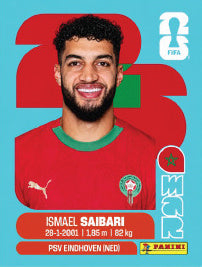 Ismael Saibari Marruecos (MAR15) - Sticker World Cup 2026