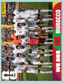 Foto Equipo Marruecos (MAR13) - Sticker World Cup 2026