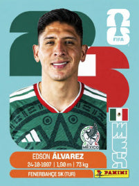 Edson Álvarez México (MEX10) - Sticker World Cup 2026