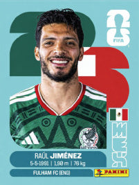 Raúl Jiménez México (MEX17) - Sticker World Cup 2026