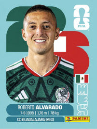Roberto Alvarado México (MEX19) - Sticker World Cup 2026