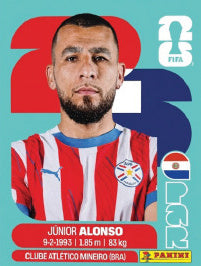 Júnior Alonso Paraguay (PAR8) - Sticker World Cup 2026