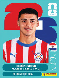 Ramón Sosa Paraguay (PAR18) - Sticker World Cup 2026