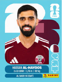 Hassan Al-Haydos Catar (QAT16) - Sticker World Cup 2026