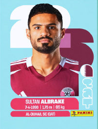 Sultan Albrake Catar (QAT3) - Sticker World Cup 2026