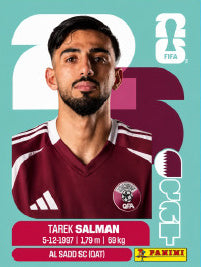 Tarek Salman Catar (QAT8) - Sticker World Cup 2026