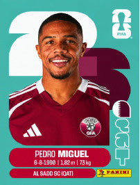 Pedro Miguel Catar (QAT7) - Sticker World Cup 2026