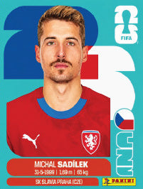 Michal Sadílek República Checa (CZE9) - Sticker World Cup 2026